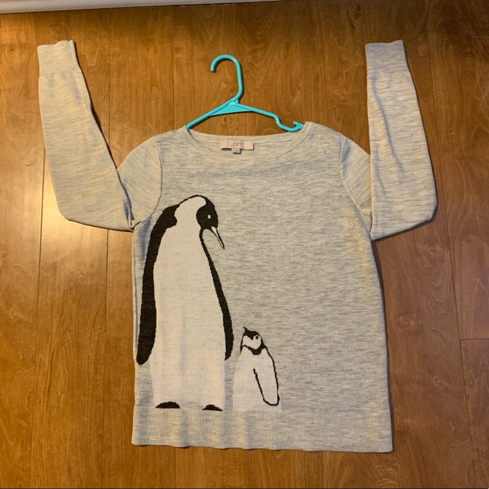 LOFT Mommy-Baby Adorable Penguin Sweater